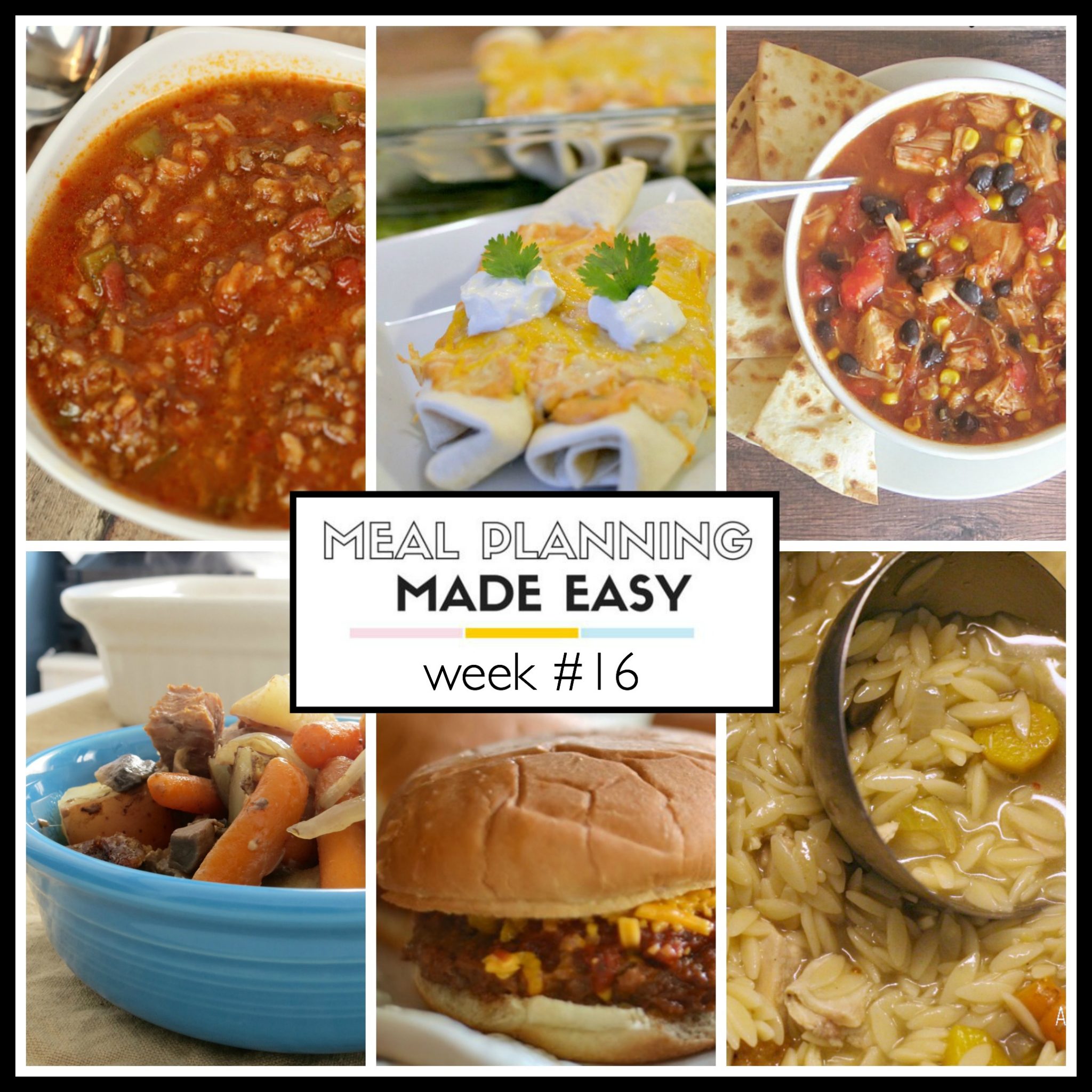 Meal Planning Made Easy Week 16 Written Reality