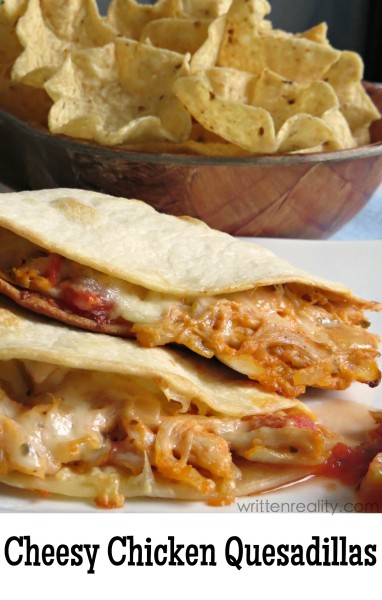 Cheesy Chicken Quesadillas recipe