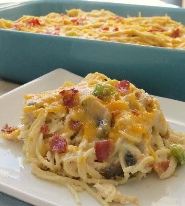 Chicken Spaghetti Casserole recipe