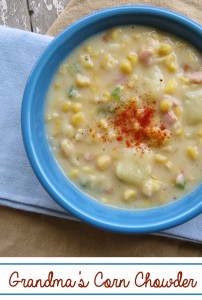 sweet corn chowder recipe