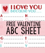 valentine printables