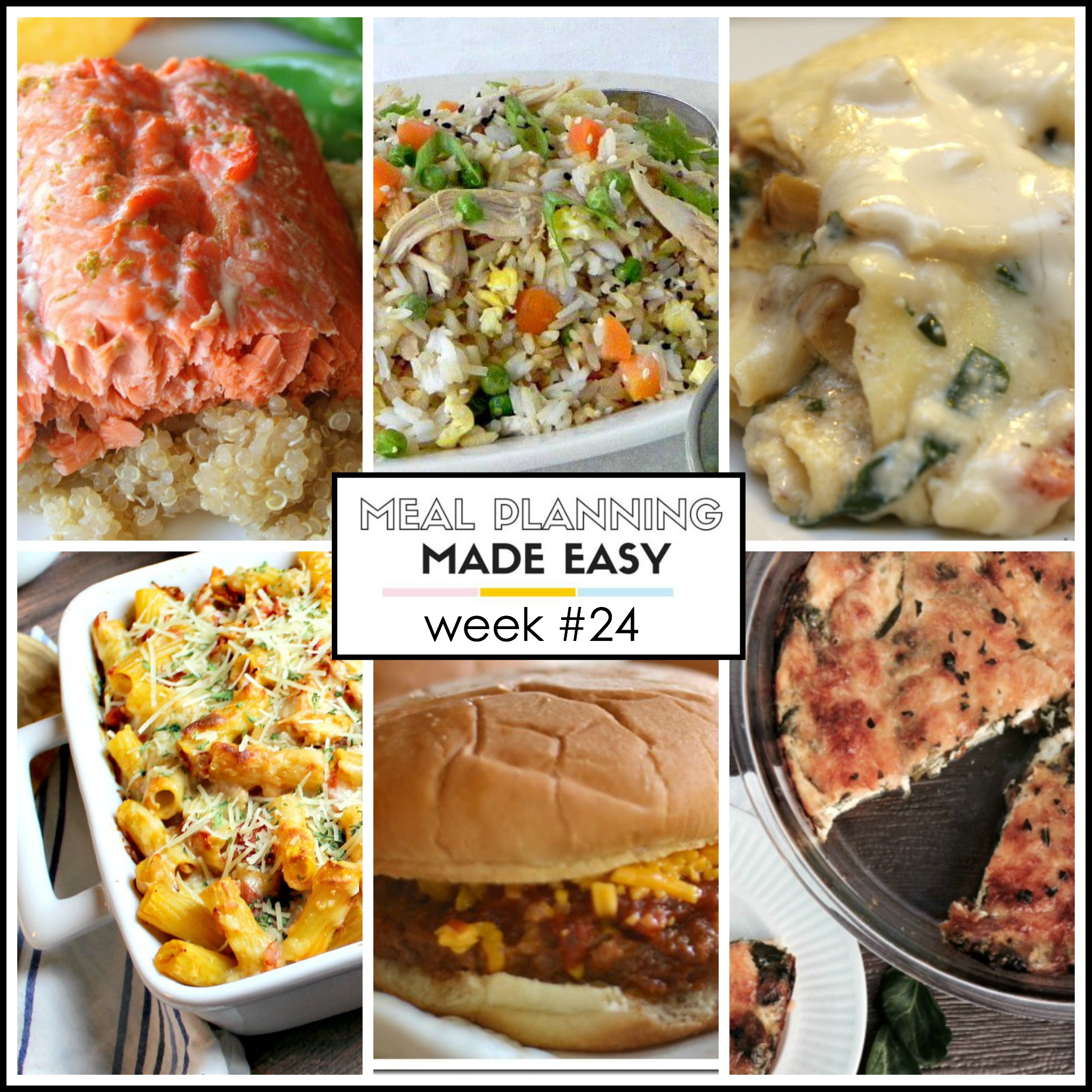 Meal Planning Made Easy Week #24 - Written Reality