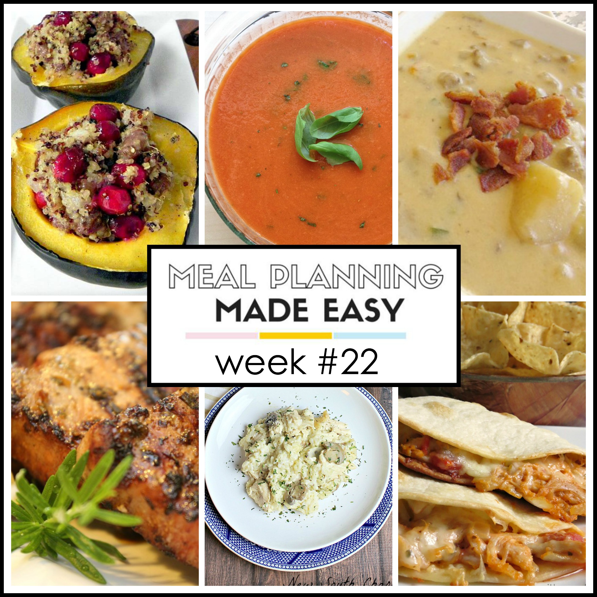 Meal Planning Made Easy Week #22 - Written Reality