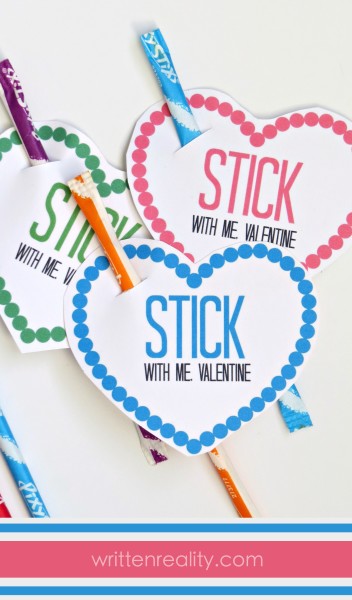 Free Pixy "Sticks" Valentines
