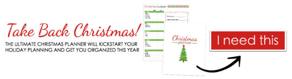 christmas planner