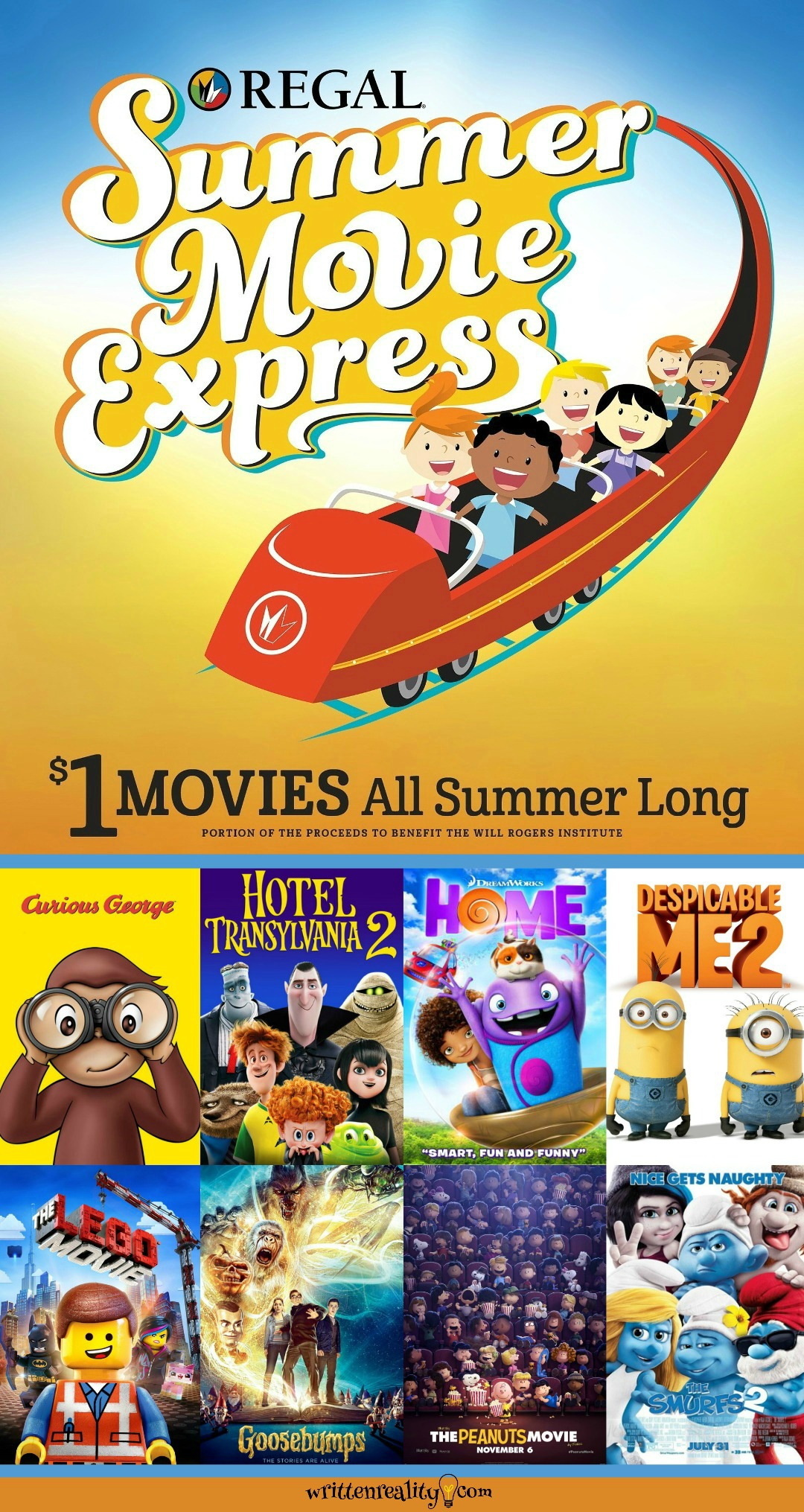 Summer Movies for Kids Written Reality