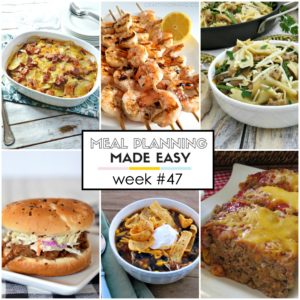 easy meal plan recipes