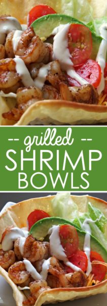 Grilled Shrimp Bowls Recipe - Written Reality