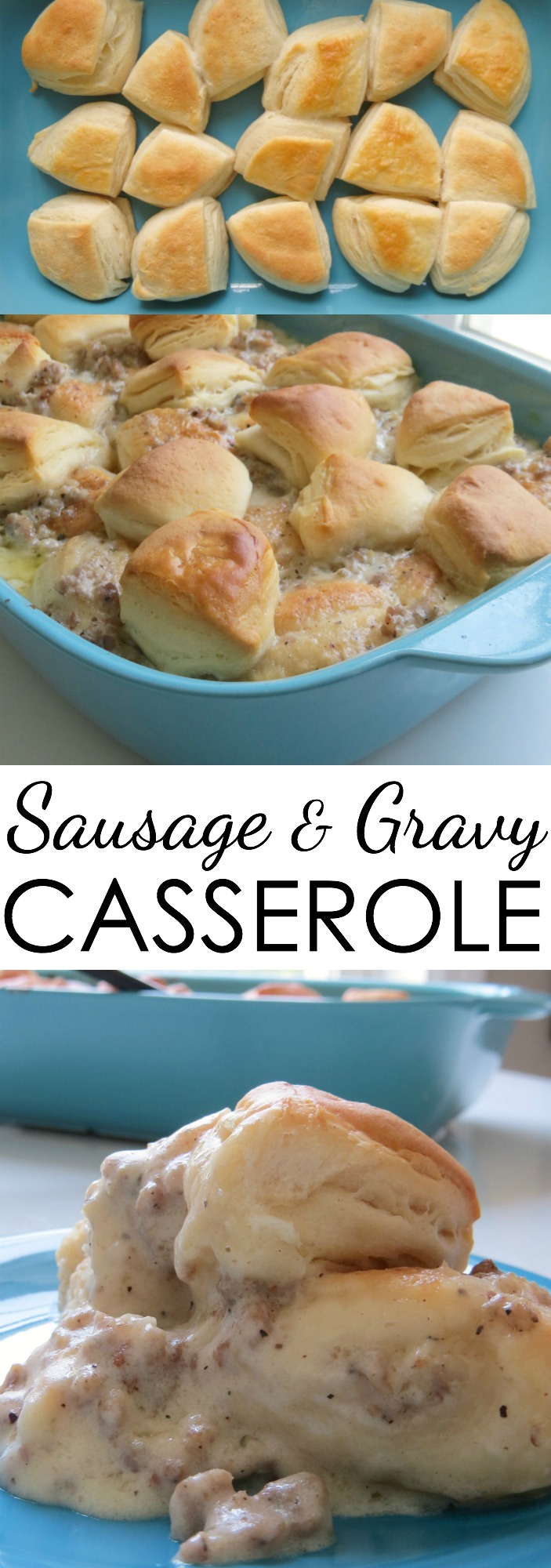 sausage and gravy casserole recipe