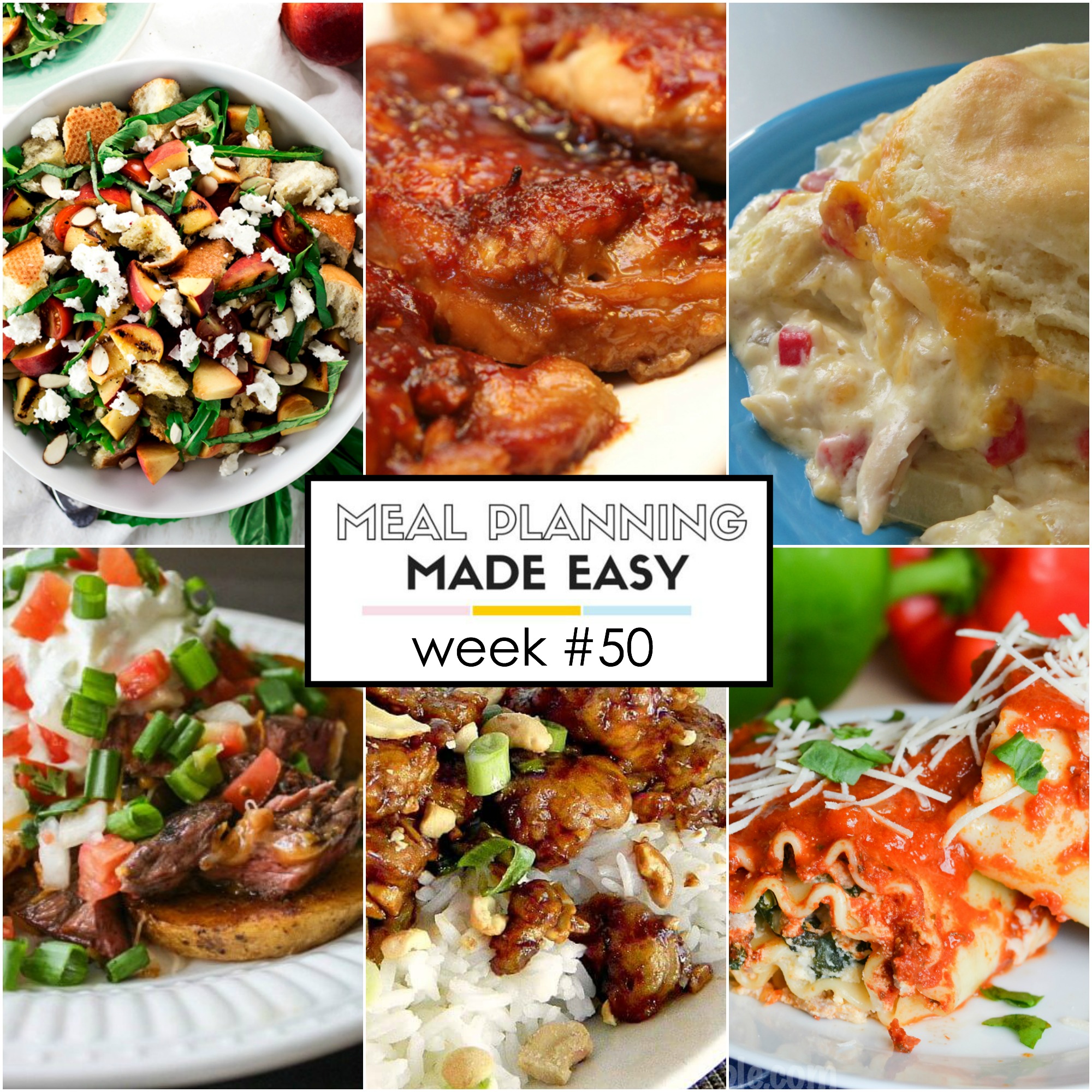 Easy Meal Plan #50 - Written Reality