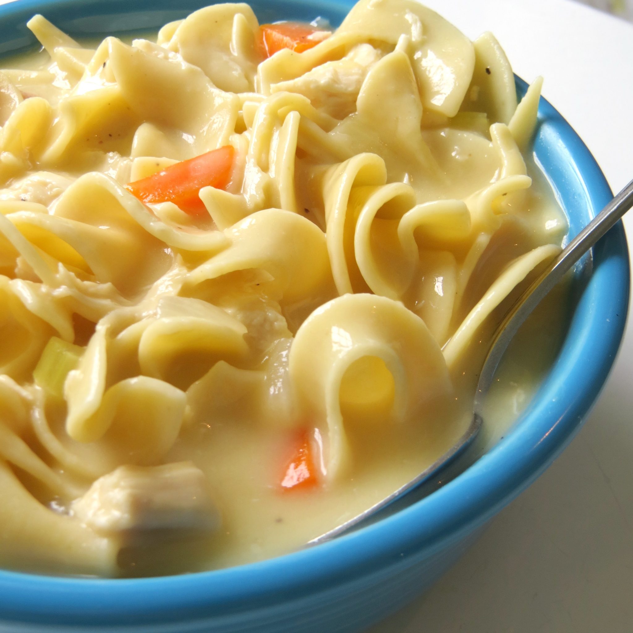 Homemade Chicken Noodle Soup from Scratch, like Mom used to make!