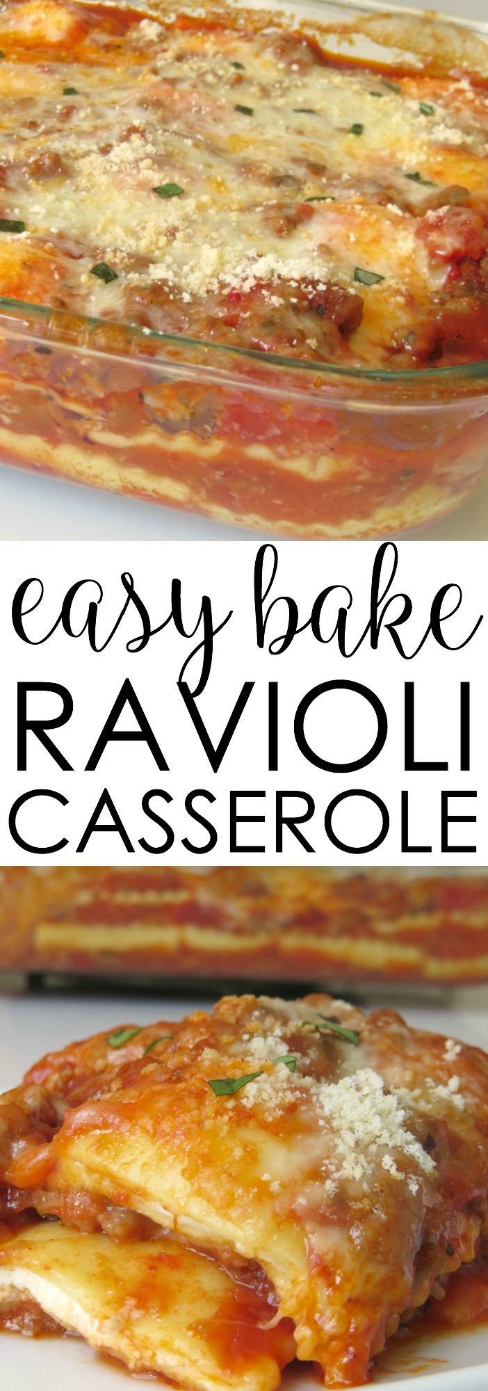 easy ravioli casserole recips
