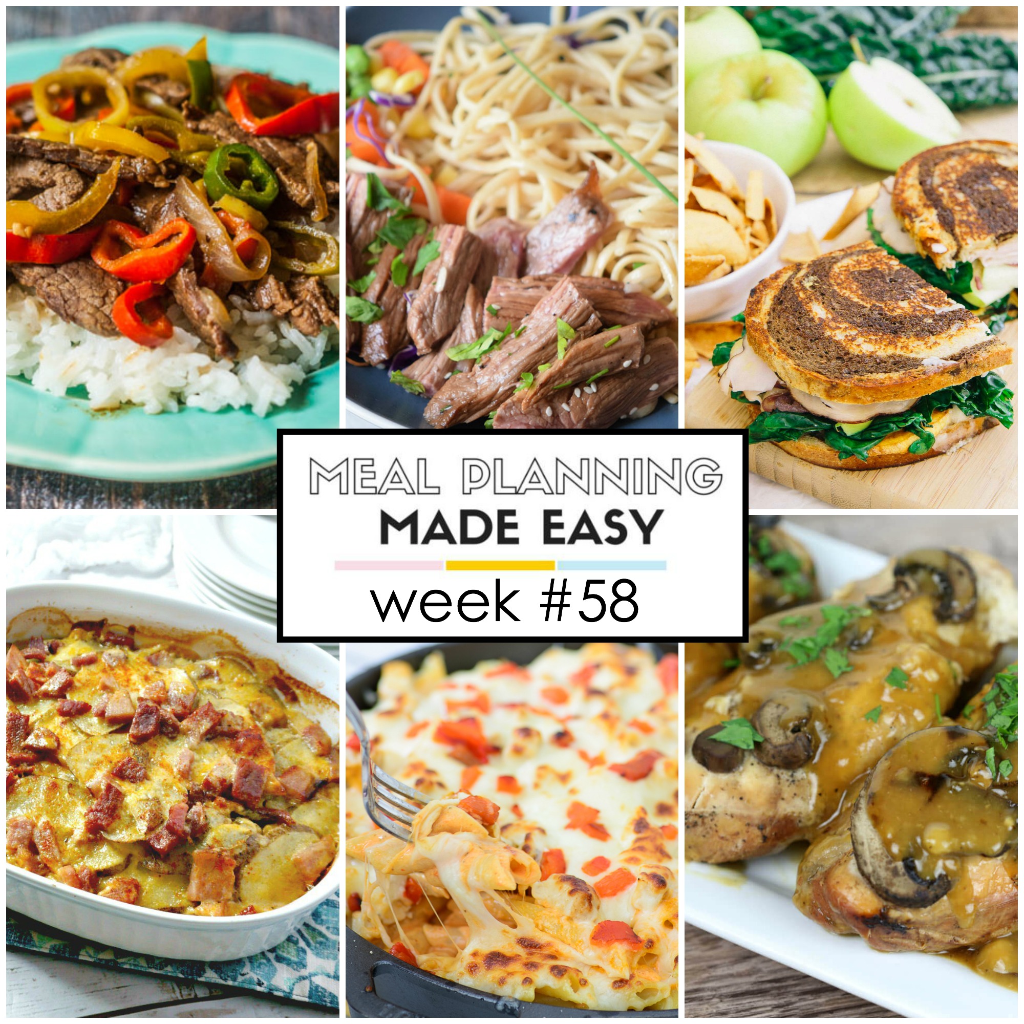 Easy Meal Plan Recipes #58 - Written Reality