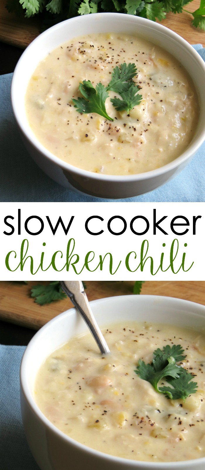 slow cooker white chicken chili
