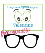 valentine with glasses