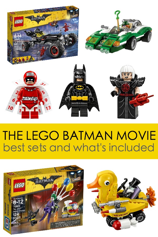 Top five: The Batman Lego Movie merchandise, Toys