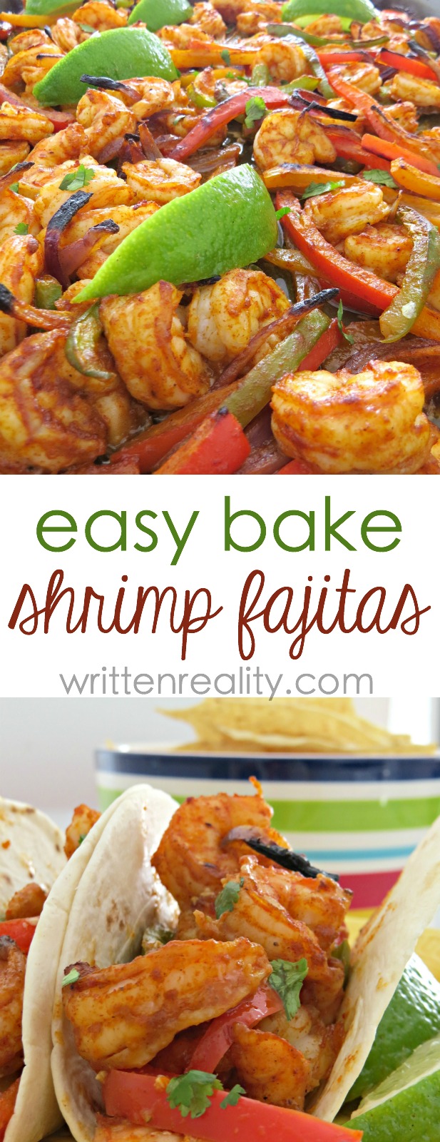 one sheet pan shrimp fajitas