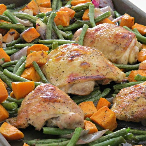 sheet pan chicken recipe