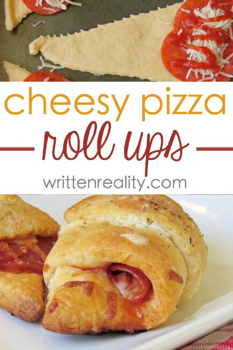 Crescent Roll Pizza Roll Ups - Written Reality
