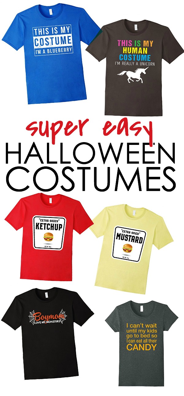 Halloween Costume Shirts
