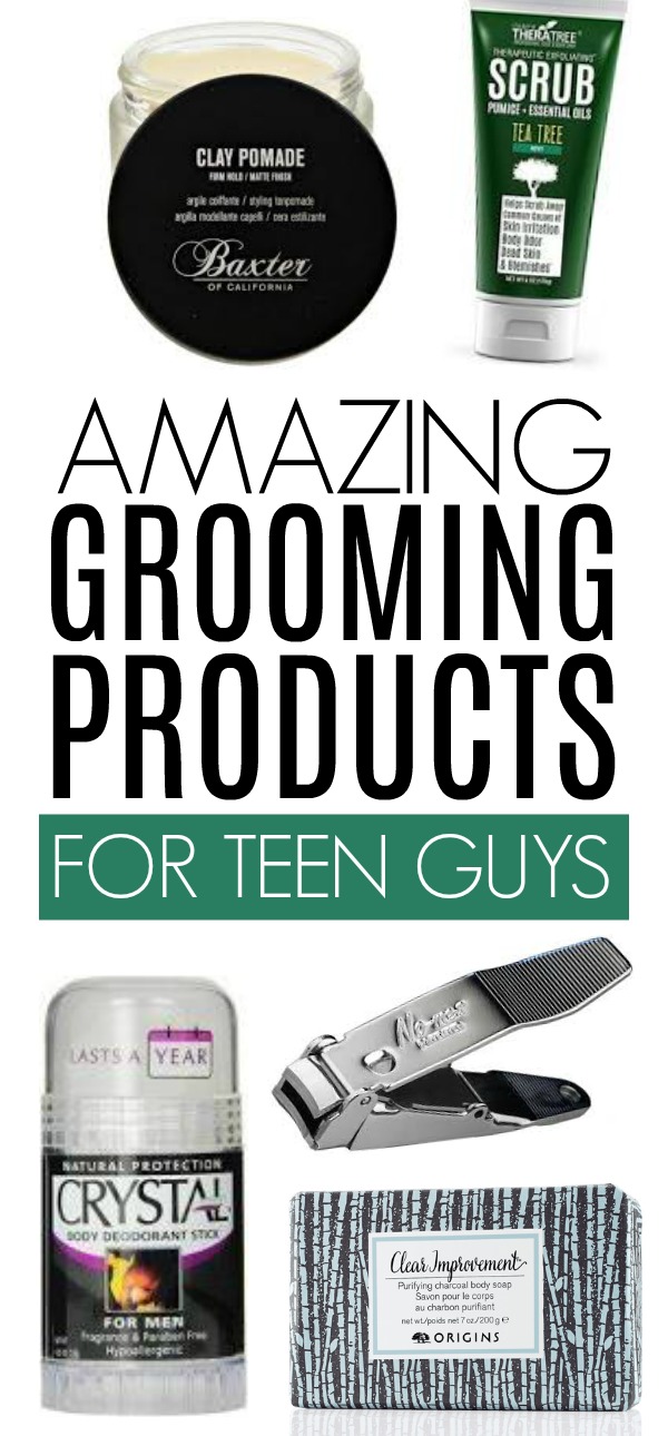 grooming products for teen boys