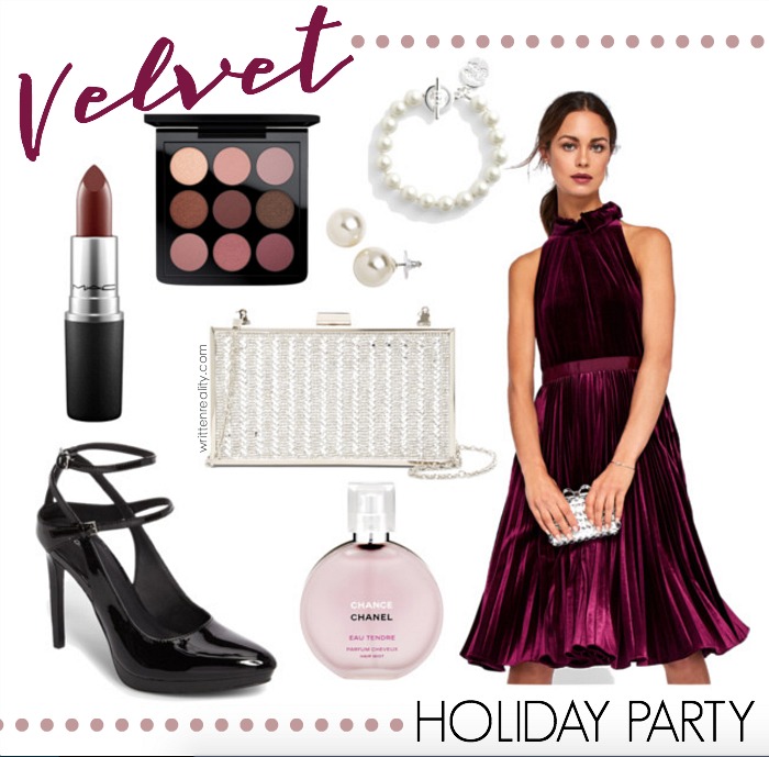 velvet holiday party dresses