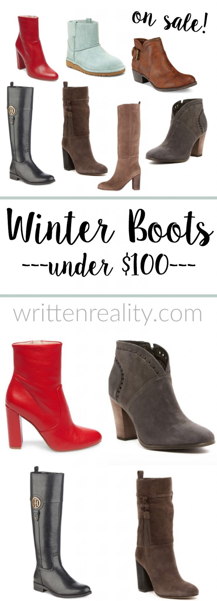 Winter boots under hot sale 100