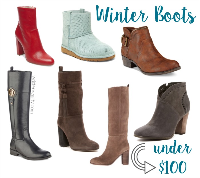 Women's winter store boots under $100