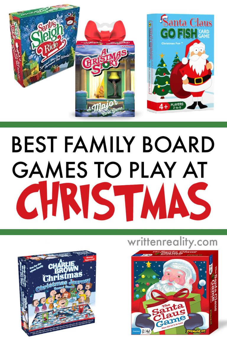 Best Ever Family Christmas Games - Written Reality
