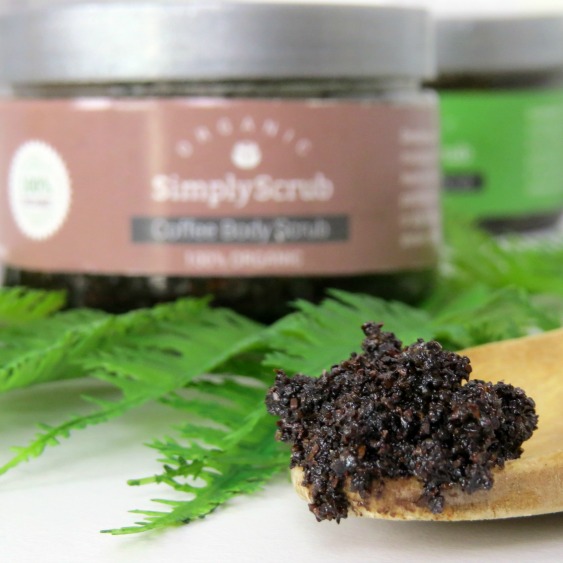 organic body scrub