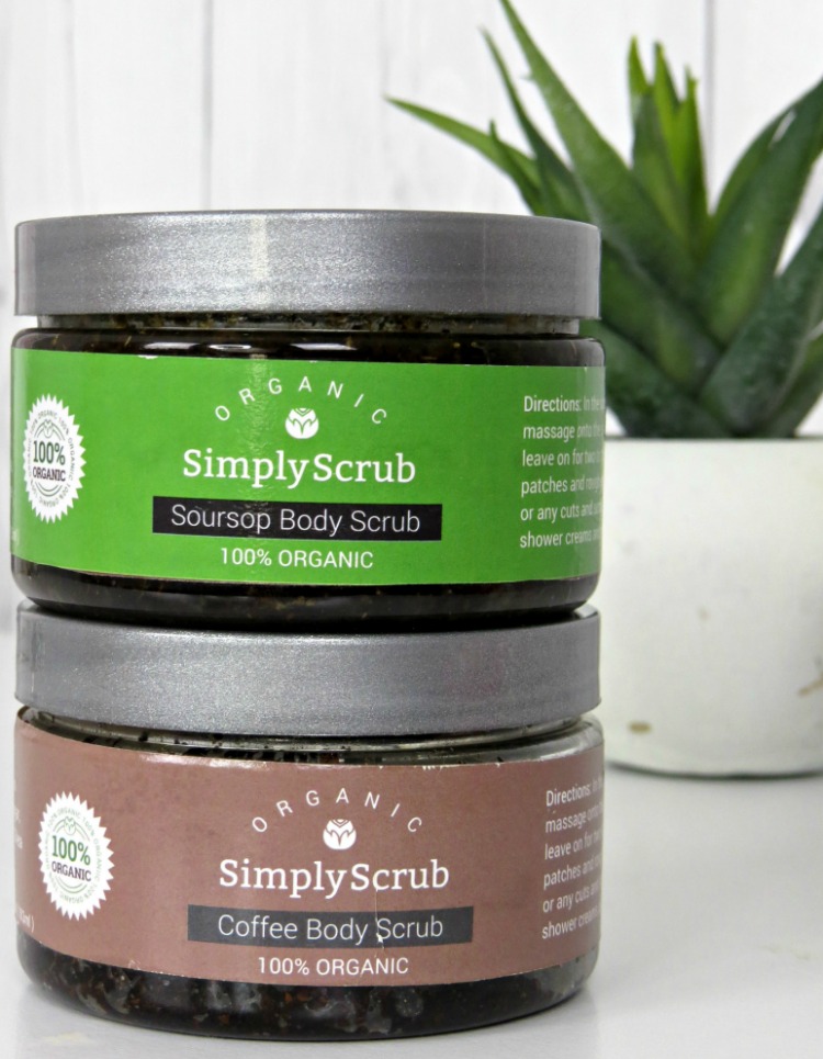 organic body scrub