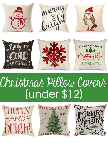 Cheap christmas sale pillows