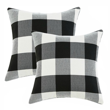 buffalo check pillow covers