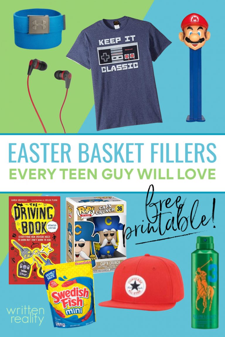 Easter Basket Ideas Teen Boys Will Actually Love! Written Reality